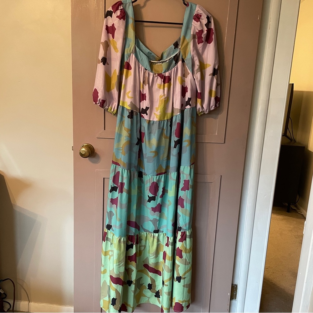 Sunday up oversized mumu dress - Shopzoco
